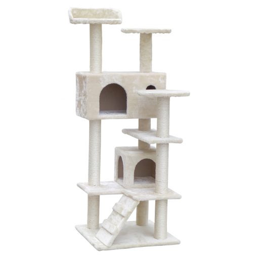 i.Pet Cat Tree Scratching Post Scratcher Tower Condo House Furniture Wood