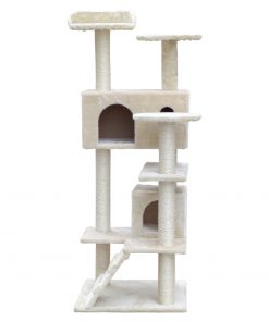 i.Pet Cat Tree Scratching Post Scratcher Tower Condo House Furniture Wood