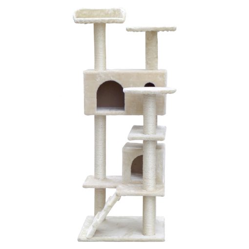 i.Pet Cat Tree Scratching Post Scratcher Tower Condo House Furniture Wood