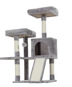 i.Pet Cat Tree Tower Scratching Post Scratcher Wood Condo House Bed Trees