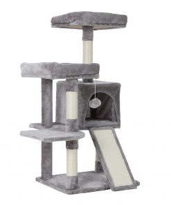 i.Pet Cat Tree Tower Scratching Post Scratcher Wood Condo House Bed Trees