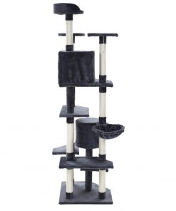 i.Pet Cat Tree 203cm Trees Scratching Post Scratcher Tower Condo House Furniture Wood