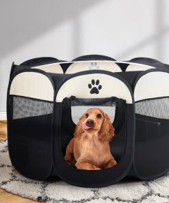 i.Pet Pet Dog Playpen Enclosure Crate 8 Panel Play Pen Tent Bag Fence Puppy