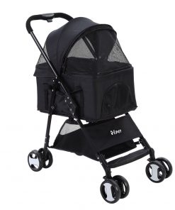 i.Pet Pet Stroller Dog Carrier Foldable Pram 3 IN 1 Middle Size