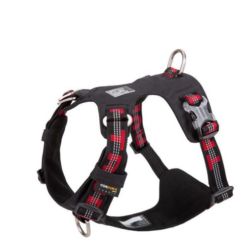 Lightweight 3M reflective Harness - Black - 6 Sizes