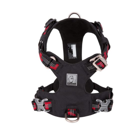 Lightweight 3M reflective Harness - Black - 6 Sizes