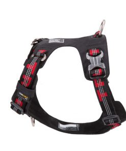 Lightweight 3M reflective Harness - Black - 6 Sizes