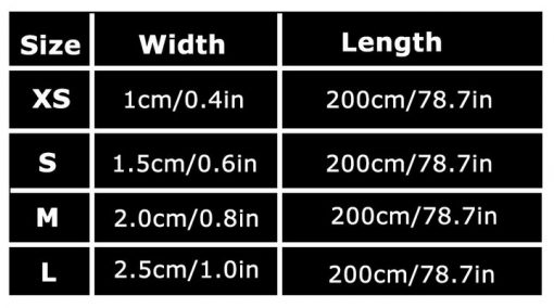 Reflective Pet Leash 2 meters - 5 Colors