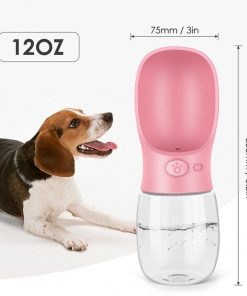 Pet Travel Water Bottle Portable Dogs rinking Feeder Leak-Proof Dispenser