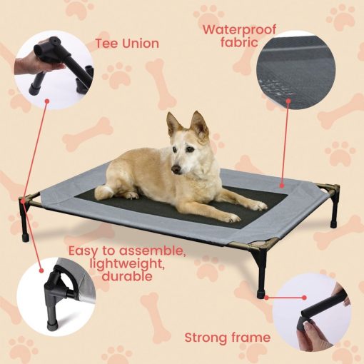 Floofi Elevated Pet Bed