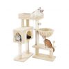 Floofi 97cm Adjustable Base Plush Cat Tree