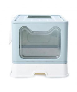 Floofi Foldable Litter Box (Blue, Pink, Grey)