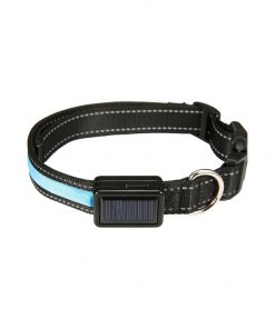 Floofi Solar USB Rechargable LED Dog Collar