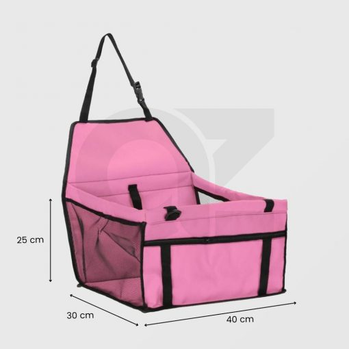 Floofi Pet Carrier Travel Bag - 2 Colors (Pink, Red)