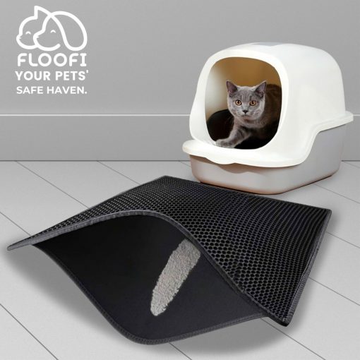 Floofi Litter Mat - 3 Shaped (Bear, Bone, Cat)