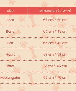 Floofi Litter Mat - 3 Shaped (Bear, Bone, Cat)