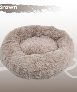 Floofi Pet Bed (4 Colors - Brown, Grey, Light Grey, Rose Gold)