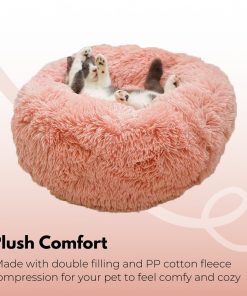 Floofi Pet Bed (4 Colors - Brown, Grey, Light Grey, Rose Gold)