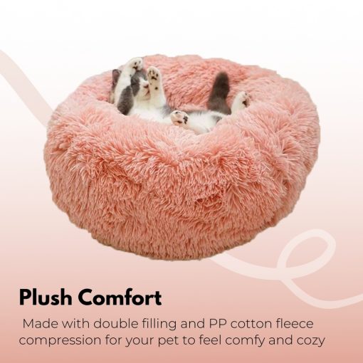 Floofi Pet Bed (4 Colors - Brown, Grey, Light Grey, Rose Gold)