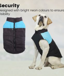 Floofi Pet Winter Vest - 4 Colors (Blue, Pink, Purple, Red)