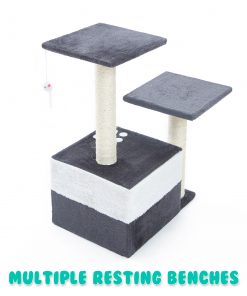 Paw Mate Cat Tree Mono Multi Level Scratcher