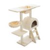 Paw Mate Beige Cat Tree Atacama Multi Level Scratcher