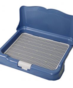 PS KOREA Blue Dog Pet Potty Tray Training Toilet