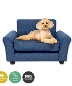 Pet Basic Pet Chair Bed Stylish Luxurious Sturdy Washable Fabric