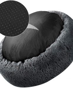 Soft Dog Bed Round Washable Plush Pet Kennel Cat Bed Mat Sofa - 3 Sizes