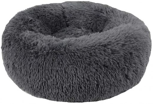 Soft Dog Bed Round Washable Plush Pet Kennel Cat Bed Mat Sofa - 3 Sizes