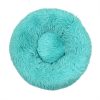 Pet Dog Bedding Warm Plush Round Comfortable Nest Comfy Sleep Kennel