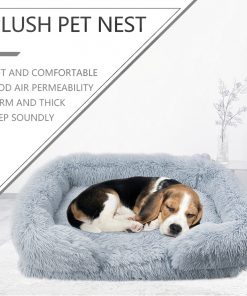 Pet Dog Comfort Bed Plush Bed Comfortable Nest Removable Cleaning Kennel