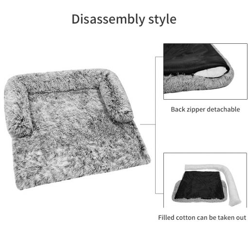 Kids Pet Sofa Bed Dog Cat Calming Waterproof Sofa Cover Protector Slipcovers