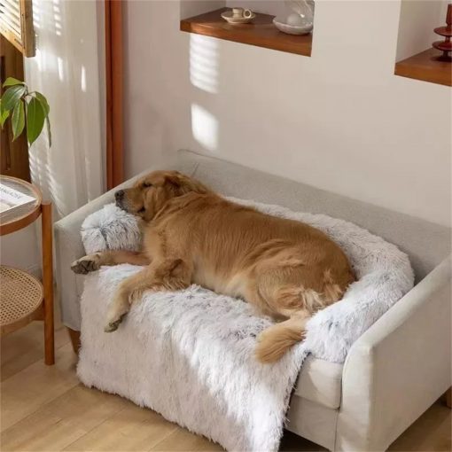 Kids Pet Sofa Bed Dog Cat Calming Waterproof Sofa Cover Protector Slipcovers