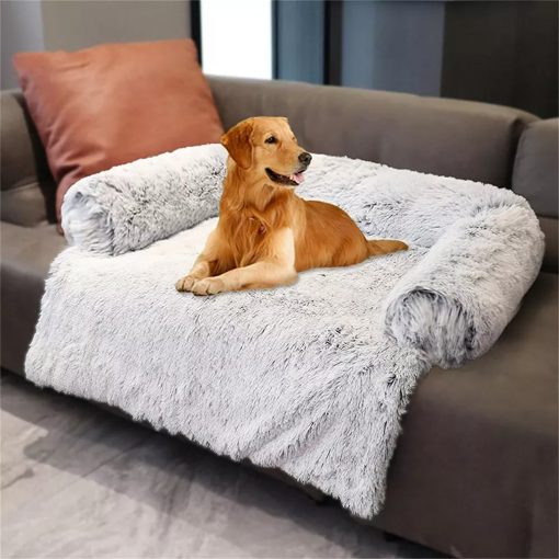 Kids Pet Sofa Bed Dog Cat Calming Waterproof Sofa Cover Protector Slipcovers